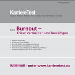 Online-Seminar: Burnout – Krisen bewältigen und vermeiden